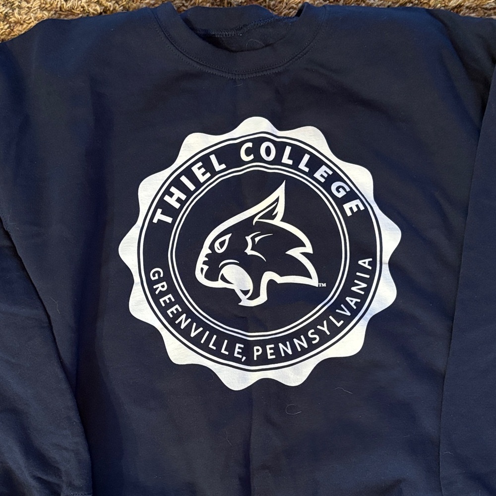 Thiel College sweatshirt
